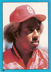 1982 Topps Baseball Stickers     096      Garry Templeton